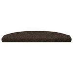 vidaXL Tapis d'escalier auto-adhésifs 15 pièces 80 x 24 5 x 3 5 cm