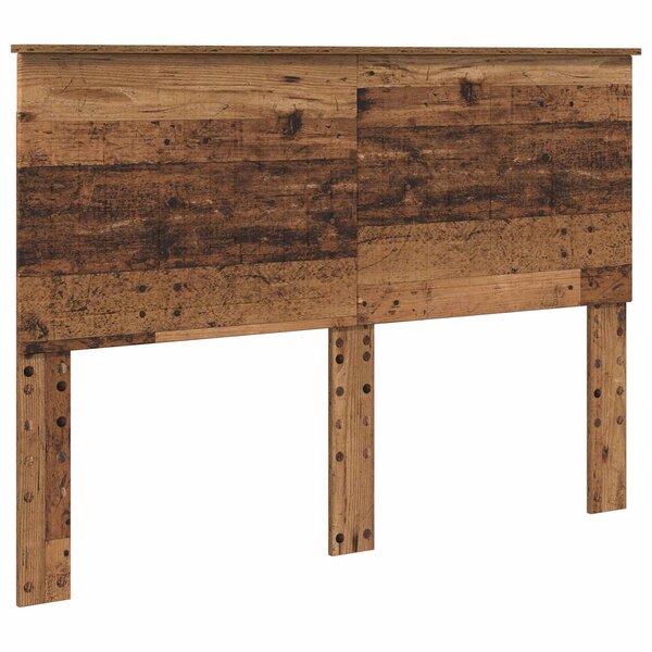 vidaXL Tête de lit Bois Ancien 140 cm Bois d'ingénierie