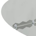 vidaXL Anneaux d'arbre plats 5 Pièces Argent Ø50 / 80 cm Acier galvanisé