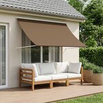 vidaXL Auvent Taupe 400 x 150 cm