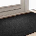 vidaXL Tapis Couloir Anthracite 100 x 150 cm 100 Polypropylène