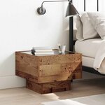 vidaXL Armoire de rangement Bois ancien 40 x 40 x 30 cm