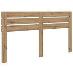 vidaXL Tête de lit Chêne artisanal 180 cm Bois d'ingénierie