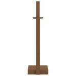 vidaXL Porte-bûches Marron miel 33 5x30x110 cm Bois massif de pin