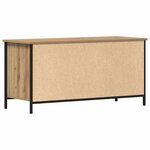 vidaXL Meuble TV chêne artisanal 100 x 40 x 50 cm Bois d'ingénierie