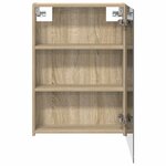 vidaXL Armoire Miroir de Salle de Bain Chêne Sonoma 50 x 14 5 x 70 cm