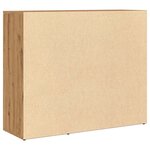 vidaXL Buffet chêne artisanal 91x29 5x75 cm bois d'ingénierie