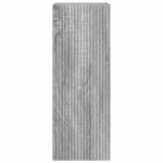 vidaXL Meuble TV mural Gris Sonoma 30 x 31 x 80 cm Bois d'ingénierie