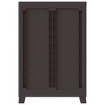 vidaXL Armoire en plastique 65x45x97 cm