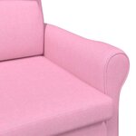 vidaXL fauteuil Rose 76 x 94 x 102 cm tissu