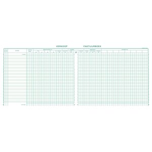 Piqûre Tva Sorties - Texte Nl - 31 Lignes - Avec Feuille D'identification - Blanc - Exacompta