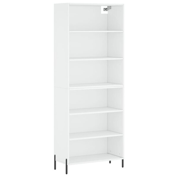 vidaXL Buffet blanc 69 5x32 5x180 cm bois d'ingénierie