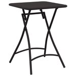 vidaXL Table de Jardin Anthracite 55 x 55 x 73 cm
