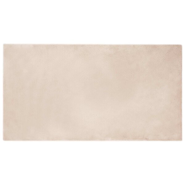 vidaXL Tapis en Fourrure Synthétique de Lapin Olite Taupe 80 x 150 cm