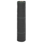 vidaXL Membrane anti-mauvaises herbes noir 0 5x50 m PP