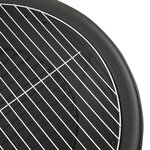 vidaXL Foyer et barbecue avec tisonnier 2 en 1 56x56x49 cm Acier
