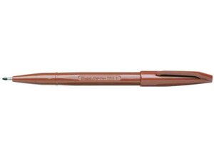 Stylo feutre Sign Pen S 520  brun PENTEL ARTS