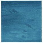 vidaXL Tapis OVIEDO à poils courts turquoise 240x240 cm