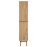 vidaXL Armoire de salle de bain OTTA 35x30x159 cm bois massif de pin