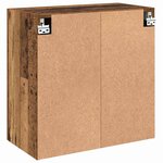 vidaXL Meuble mural Bois ancien 60 x 31 x 60 cm Bois d'ingénierie