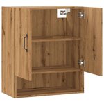 vidaXL Armoire murale chêne artisanal 60x31x70 cm bois d'ingénierie