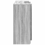 vidaXL Bureau de réception sonoma gris 180x50x103 5 cm bois ingénierie