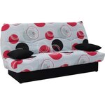Clic clac 3 places -Planete - Couchage 125 x 190 cm - 190 x 92 x 96 cm