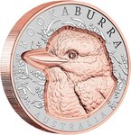 Pièce de monnaie en Argent 2 Dollars g 31.1 (1 oz) Millésime 2025 Native Impressions KOOKABURRA