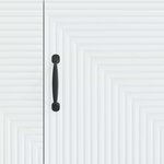 vidaXL Meuble TV Blanc 99 x 34 5 x 50 cm Bois d'ingénierie