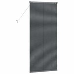 vidaXL Store de Fenêtre Gris foncé 80 x 175 cm Aluminium
