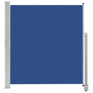 vidaXL Auvent latéral rétractable de patio 140 x 300 cm Bleu