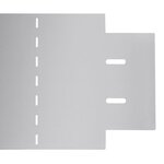 vidaXL Clôture de pelouse 10 Pièces Acier galvanisé 100x20 cm