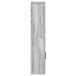 vidaXL Bibliothèque sonoma gris 60x24x120 cm bois d'ingénierie