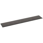 vidaXL Panneaux muraux 12 Pièces Gris foncé 90x15 cm Tissu 1 62 m²