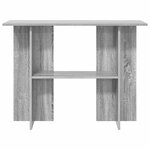 vidaXL Table console Sonoma gris 100 x 30 x 75 cm Bois d'ingénierie