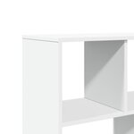 vidaXL Bibliothèque blanc 100x33x156 5 cm bois d'ingénierie