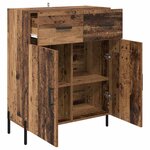 vidaXL Buffet Bois Ancien 69 5 x 34 x 90 cm Bois d'ingénierie