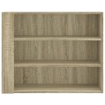 vidaXL Armoire murale chêne sonoma 75x35x60 cm bois d'ingénierie