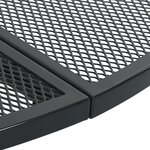 vidaXL Ensemble de chaises de jardin empilables 5 Pièces anthracite