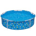 Bestway Piscine de jeu pour animaux de compagnie hors sol Bleu
