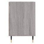 vidaXL Meuble TV Sonoma gris 100x35x55 cm Bois d'ingénierie