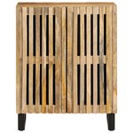vidaXL Buffet 60x34x75 cm bois de manguier massif brut