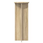 vidaXL Support de Plante 2 pièces Chêne Sonoma Ø40 x 100 cm