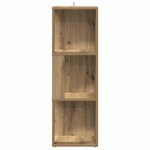 vidaXL Armoire d'angle chêne artisanal 33x33x100 cm bois d'ingénierie