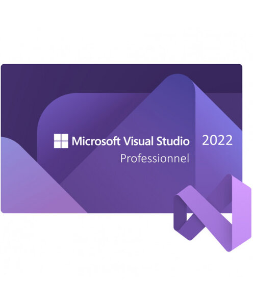 Microsoft Visual Studio 2022 Professionnel - Clé licence à télécharger