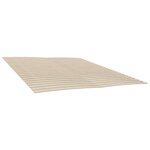 vidaXL Lattes de rechange pour sommier avec 48 lattes 2 pièces 100 x 200 cm