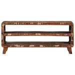 vidaXL Meuble TV 105x46x32 cm Bois massif de récupération