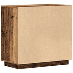 vidaXL Buffet en bois ancien 80x34x75 cm Bois d'ingénierie