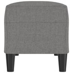vidaXL Banc Gris foncé 100x35x41 cm Tissu