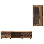vidaXL Ensemble meuble TV FLORIN Bois ancien Bois d'ingénierie